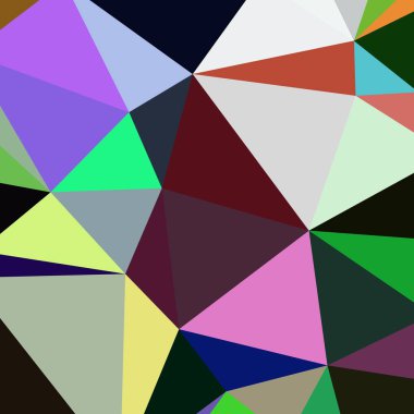 Arka plan çok renkli geometrik poligonal.