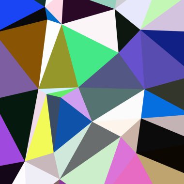 Arka plan çok renkli geometrik poligonal.