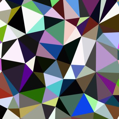 Arka plan çok renkli geometrik poligonal.