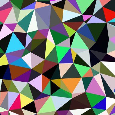 Arka plan çok renkli geometrik poligonal.