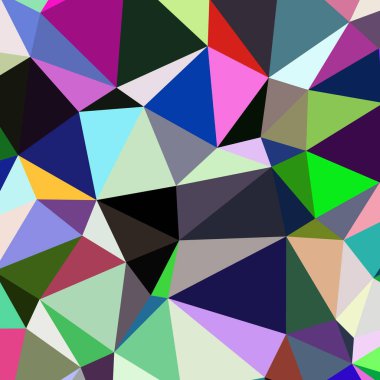 Arka plan çok renkli geometrik poligonal.