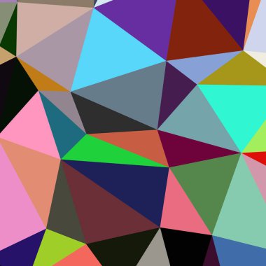 Arka plan çok renkli geometrik poligonal.