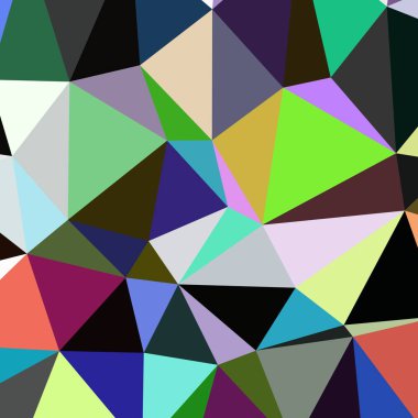 Arka plan çok renkli geometrik poligonal.