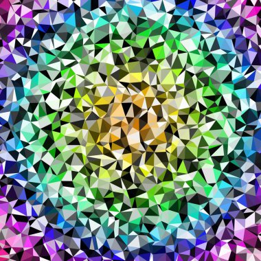 Arka plan çok renkli geometrik poligonal.
