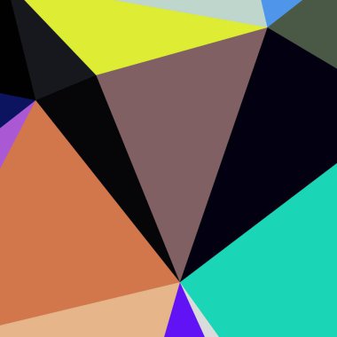 Arka plan çok renkli geometrik poligonal.