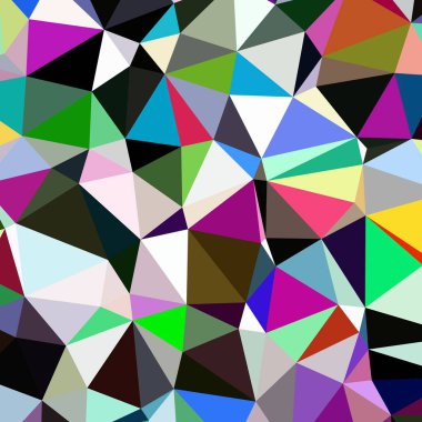 Arka plan çok renkli geometrik poligonal.