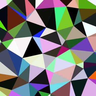 Arka plan çok renkli geometrik poligonal.