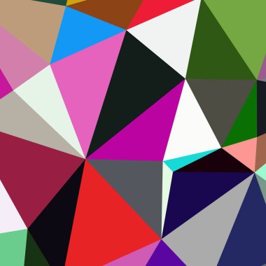 Arka plan çok renkli geometrik poligonal.