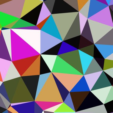 Arka plan çok renkli geometrik poligonal.