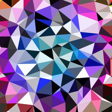 Arka plan çok renkli geometrik poligonal.