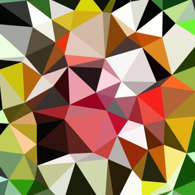 Arka plan çok renkli geometrik poligonal.