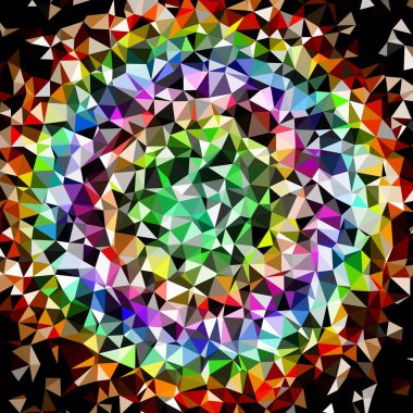 Arka plan çok renkli geometrik poligonal.