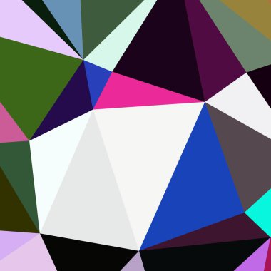 Arka plan çok renkli geometrik poligonal.