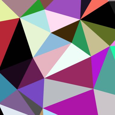 Arka plan çok renkli geometrik poligonal.