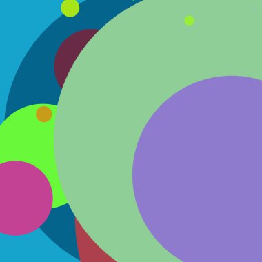 Daire geometrik yeni arka plan çok renkli desen.