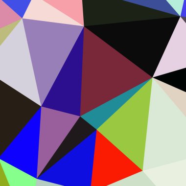 Arka plan çok renkli geometrik poligonal.