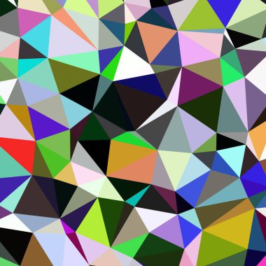 Arka plan çok renkli geometrik poligonal.