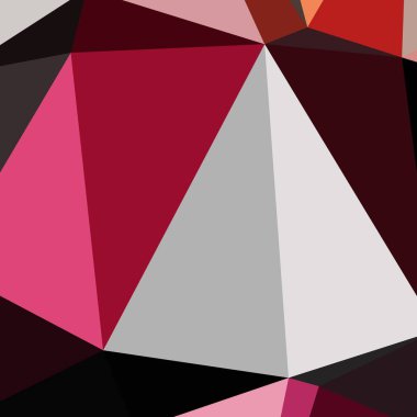 Arka plan çok renkli geometrik poligonal.