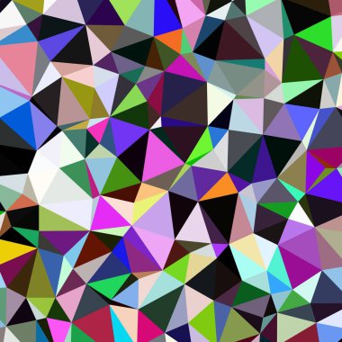 Arka plan çok renkli geometrik poligonal.