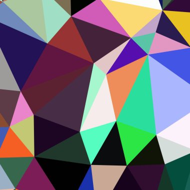 Arka plan çok renkli geometrik poligonal.