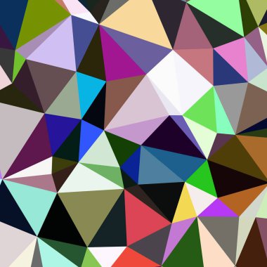 Arka plan çok renkli geometrik poligonal.