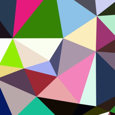 Arka plan çok renkli geometrik poligonal.