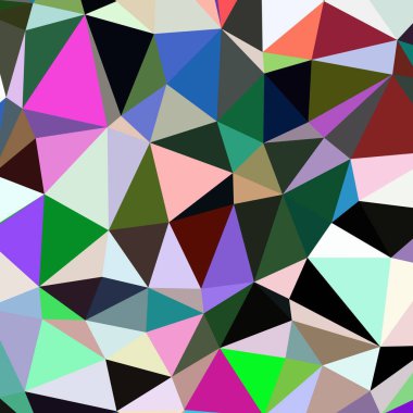 Arka plan çok renkli geometrik poligonal.