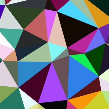 Arka plan çok renkli geometrik poligonal.