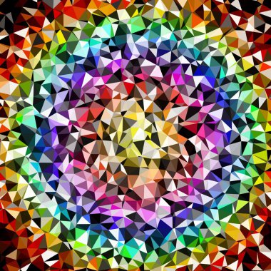 Arka plan çok renkli geometrik poligonal.