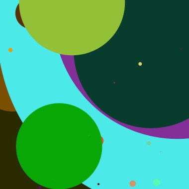 Daire geometrik güzel arka plan çok renkli desen.