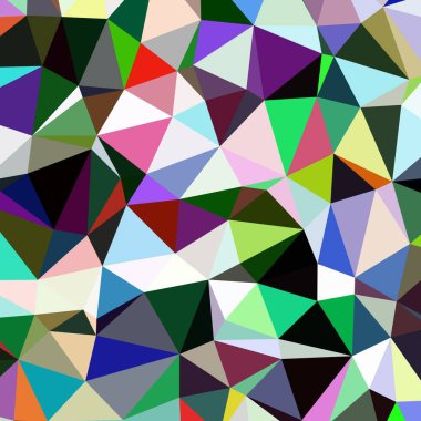 Arka plan çok renkli geometrik poligonal.