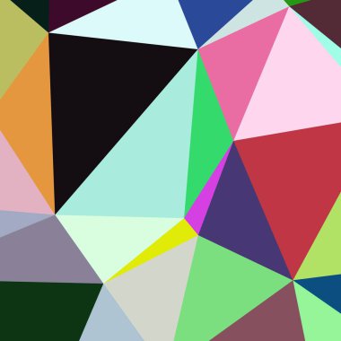 Arka plan çok renkli geometrik poligonal.