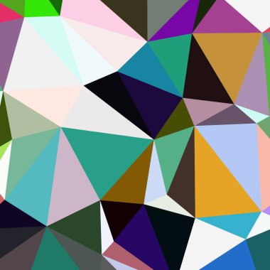 Arka plan çok renkli geometrik poligonal.