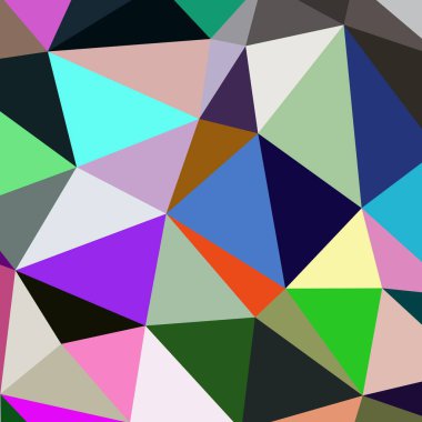 Arka plan çok renkli geometrik poligonal.