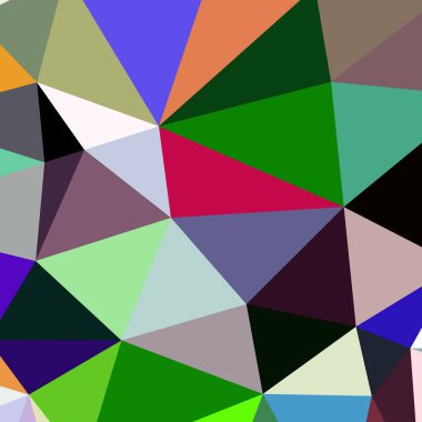 Arka plan poligonal sorunsuz üçgen renk desen.