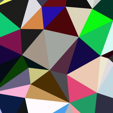 Arka plan çok renkli geometrik poligonal.