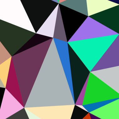 Arka plan çok renkli geometrik poligonal.