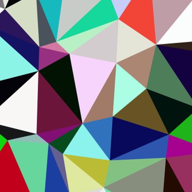 Arka plan çok renkli geometrik poligonal.