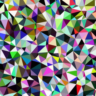 Arka plan poligonal sorunsuz üçgen renk desen.