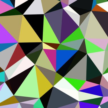 Arka plan çok renkli geometrik poligonal.