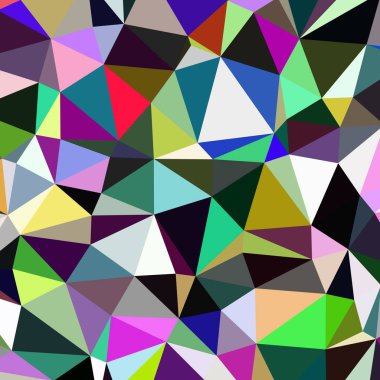 Arka plan çok renkli geometrik poligonal.