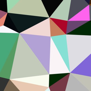 Arka plan poligonal sorunsuz üçgen renk desen.