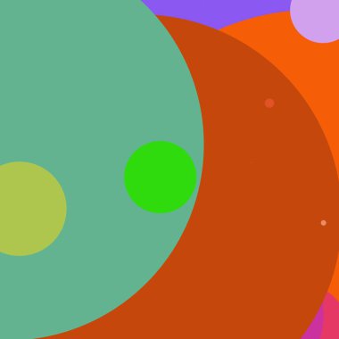 Daire geometrik büyük arka plan çok renkli desen.