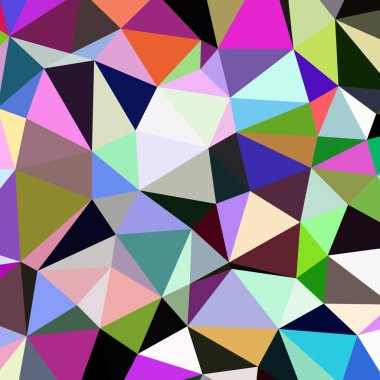 Arka plan çok renkli geometrik poligonal.