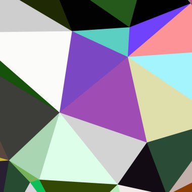 Arka plan çok renkli geometrik poligonal.