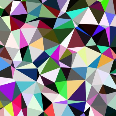 Arka plan çok renkli geometrik poligonal.