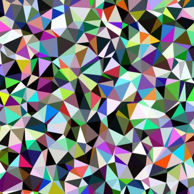 Arka plan poligonal sorunsuz üçgen renk desen.