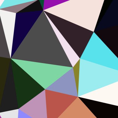 Arka plan çok renkli geometrik poligonal.