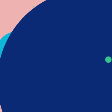 Daire geometrik zarif arka plan çok renkli desen.