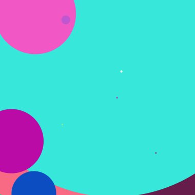 Daire geometrik yeni arka plan çok renkli desen.